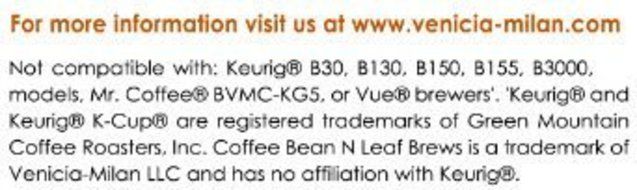 Refillable K-Cup Coffee Filters For Keurig Brewers By Coffee Bean N Leaf Brews. 3 Filters and BONUS Scoop. N5