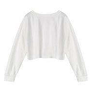 Women's Pullover,Laimeng Cotton Blend Sweatshirt Jumper Sweater Crop Top Coat Sports Knitted Pullover Tops (M,... N9