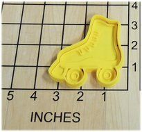 Roller Skate Fondant Cookie Cutter and Stamp #1384 N2