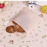 Harulu 100 pcs Lace Self Adhesive Cookie Candy Package Gift Bags Cellophane Birthday (Lace bow) N10
