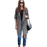 Windbreaker,Morecome Womens Trench Coat Long Cloak Jackets Overcoat Cardigan N6