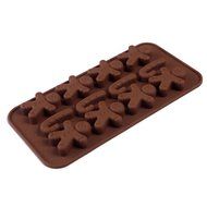 HDE Candy Cane Men Party Novelty Silicone Jello Chocolate Mold Ice Cube Tray N2