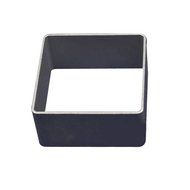 Aluminum Alloy Biscuit Cookie, Square Baking Mold (Mousse Ring / Pineapple Cake Circle),Set Of 3 N4