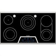 Thermador Masterpiece Deluxe: CES366FS 36'' Smoothtop Electric Cooktop with 5 Radiant Elements, Electronic Touch...