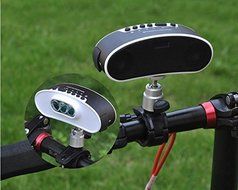 SNEED-Bluetooth Speaker waterproof outdoor bike lights , white