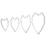 Peony Petals Cutter Set of 4 by CelCakes