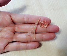 Silicone Mold Paris Eiffel Tower Rose Mould (37mm) Fondant Chocolate Resin Soap N2