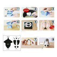 Witkey 2pcs Bento Accessories Rice Ball Mold Suit Creative Lovely Seaweed Sushi Material Tool Clamp Laver Embossing... N8