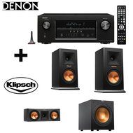 Denon AVR-S900W 7.2 Channel Full 4K Ultra HD A/V Receiver with Bluetooth and Wi-Fi + Pair Klipsch Reference Premiere...