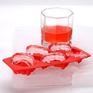 HDE Dracula Fang Jello Chocolate Mold Halloween Party Vampire Teeth Ice Cube Tray