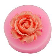 Let'S Diy Rose Shape Candy Jello 3D Silicone Mold Mould Cake Tools Bakeware Pastry Bar Soap Mold N2