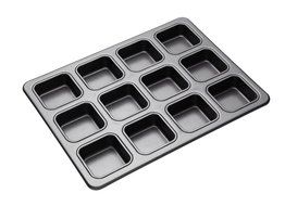 Master Class Square Pan, Non-Stick 12 Hole / 34cm x 26cm N2
