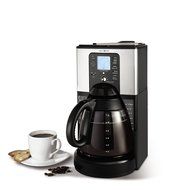 Mr. Coffee FTX41 12-Cup Programmable Coffeemaker, Black and Chrome N2