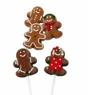 Wilton 2105-0449 Gingerbread Boy 12 Cavity Silicone Mold N3