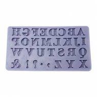 UR Bakeware Alphabet Silicone Mold Capital Letter Punctuation Biscuit Cake Mould N6