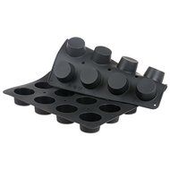 Lekue Muffin Silicone Mold 24 forms, 2.76 Dia., 1.57 D inches