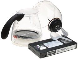 Bodum 3004-10USA Mini Electric Santos, Clear N3