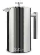 Bellemain French Press - Double Wall Pot Keeps Coffee Warm - Coffee and Tea Maker - Stainless Steel - 35 fl. oz... N3