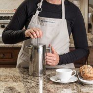 Bellemain French Press - Double Wall Pot Keeps Coffee Warm - Coffee and Tea Maker - Stainless Steel - 35 fl. oz... N5