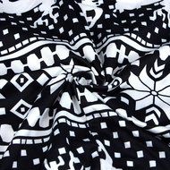 PHOTNO Women Skinny Stretchy Snowflake Deer Printed Leggings Pencil Tight Pants N3