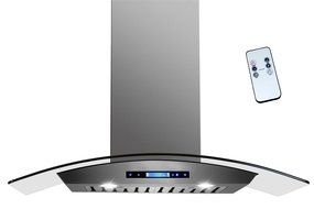 AKDY 30" Wall Mount Range Hood AZ-D05-75 Stainless Steel Vent Hood W/Remote N5