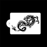 Y&amp;XL&amp;H Chinese Style Dragon Cookie Stencil,Cupcake Decorating Tools,Fondant Decorating Stencil,Cake Decorating...