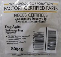 FSP, Whirlpool, Agitator Dogs, Beige Agits 80040 Washer NEW OEM 20 PACK N4