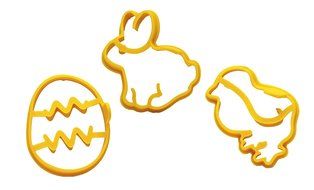 Williams-Sonoma Silicone Easter Pancake Molds, Set of 3: Egg, Bunny, Chick
