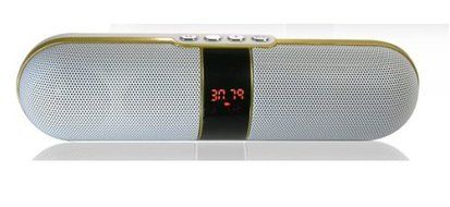 Top Tech Audio S-66 Portable Pill Speaker-White