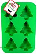 Christmas Tree Silicon Pan, Green, 6 Trees, Holiday Time N4