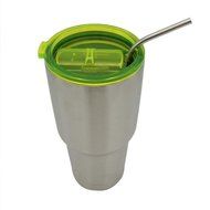 Morecome Spill And Splash Resistant Lid With Slider Closure For 20 Oz (Pink) N5