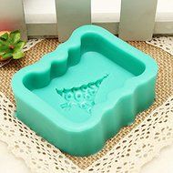 Bluelover Christmas Tree Shape Chocolate Cake Soap Mold Fondant Sugar Mould N3