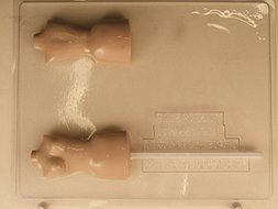 Full round small mannequin (core body) (makes 1 lollipop) AO234 All Occasion Chocolate Candy Mold