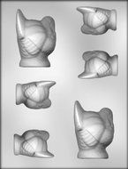 CK Products 2-1/4-Inch and 3-3/8-Inch Turkeys Chocolate Mold