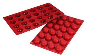 Fat Daddio's Silicone Bakeware Pomponette, 0.61 Ounce