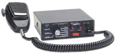 Signal Vehicle Products Full Feature 100 Watt Dash Mount Siren Amplifier