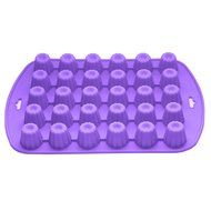 Bakerpan Silicone Chocolate Mold, 30 Cavities, Jelly and Candy Mold, Flower Shapes N2