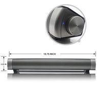 Elecsoul TV Speaker 10W Bluetooth Soundbar 3.0 Channel Stereo Speaker Subwoofer Wireless Small TV Sound Bar Support... N7