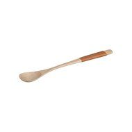 Miraclekoo Wooden Coffee Tea Spoon with Line Long Handle Mixing Spoon,7.5- Inch, 4 Psc N3
