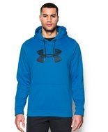Under Armour Men&#039;s UA Storm MTN Big Logo Hoodie Small Steel N18