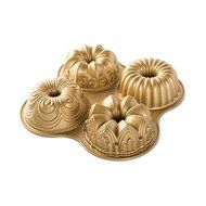 Nordic Ware 91337 Bundt Quartet Pan