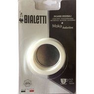 Bialetti - Moka Induction 3 cup 3 GASKET AND FILTER PLATE