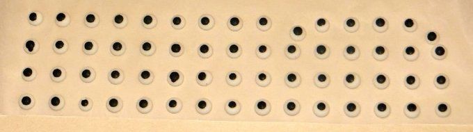 3/16&quot; Edible Royal Icing Eyes 120pc Asst Cake Decorating Fondant Gum Paste N2