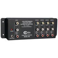 CE Labs AV400 Distribution Amp Prograde Composite A/V 1 Input &amp; 4 Outputs Consumer Electronics