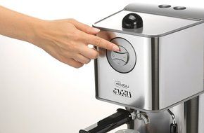 Gaggia 12300 Baby Class Manual Espresso Machine, Brushed Stainless Steel N6