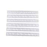 Sher FOUR-C Number And Alphabet Sugarcraft Cutters,Fondant Cake Decoration Tools Set 6pcs/Set