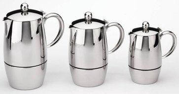 Cuisinox Firenza 3 Cup Espresso Coffeemaker, Silver