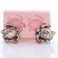 Small Sea Turtle Silicone Mold Food Safe Candy Fondant Mold Craft Jewelry Resin Clay Mold N6