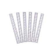 Sher FOUR-C Number And Alphabet Sugarcraft Cutters,Fondant Cake Decoration Tools Set 6pcs/Set N3