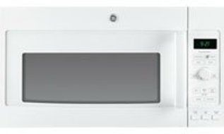 GE PVM9215DFWW Profile 2.1 Cu. Ft. White Over-the-Range Microwave